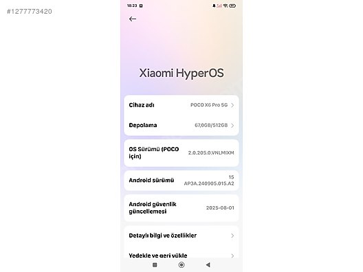 Used & Brand New Items / Cell Phones & Accessories / Cell Phones / Xiaomi / Poco X6 Pro