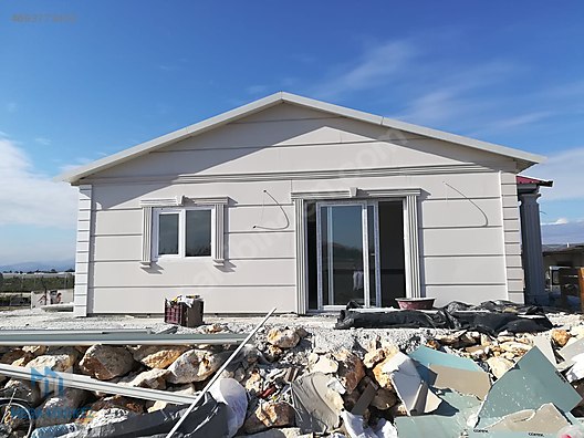 MEGAEVİM ÇELİK PREFABRİK EV 78 M2 ANAHTAR TESLİM FULL PAKET Satılık