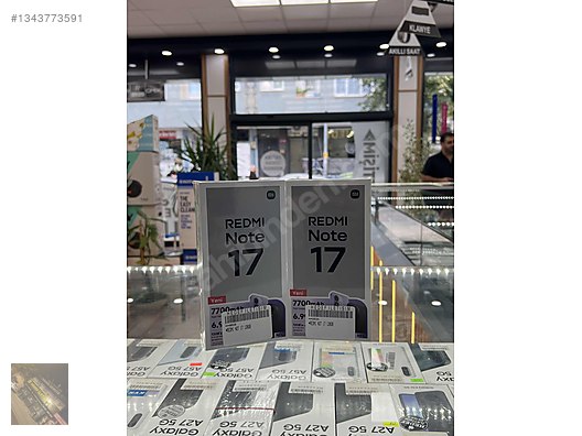 Xiaomi Redmi Note 17 Sıfır 2 Yıl KVK Garantili
