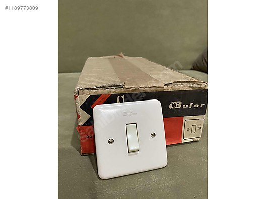 İkinci El ve Sıfır Alışveriş / Bahçe & Yapı Market / Yapı Malzemeleri / Elektrik Tesisatı / Anahtar & Buton