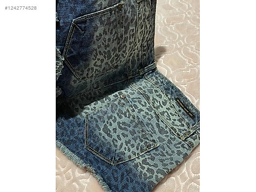 Lacivert Pull&Bear Bayan Şort