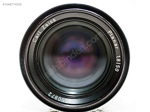 Lensler / Carl Zeiss Planar 50mm f/1.8 Lens (QBM Mount) sahibinden