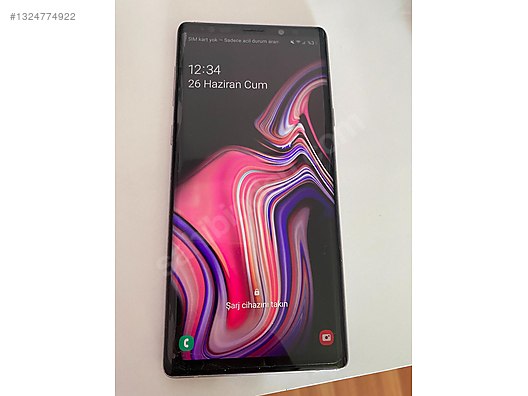 128 GB Mor Samsung Galaxy Note 9 N960 Cep Telefonu - 1324774922