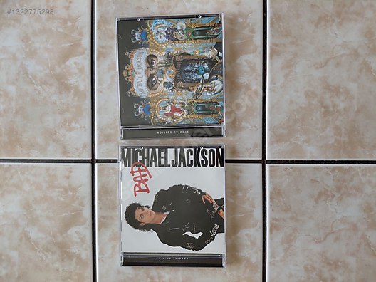 Koleksiyonluk Michael Jackson Albüm Seti (Bad & Dangerous Orijin
