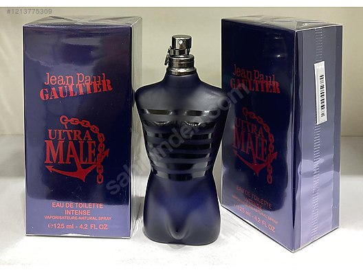 P216. JEAN PAUL GAULTiER ULTRA LE MALE INTENSE EDT PARFUM 125 ML at sahibinden 1213775309