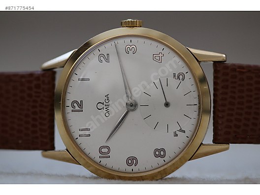 Omega Omega 18 Ayar Altin Kurmali Erkek Kol Saati At Sahibinden Com 871775454