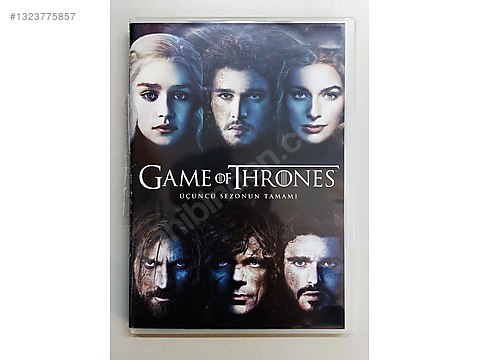 Game of Thrones 3.Sezon - 5 Disk DVD Dizi Box Set - Yabancı DVD