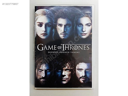 Game of Thrones 3.Sezon - 5 Disk DVD Dizi Box Set - Yabancı DVD