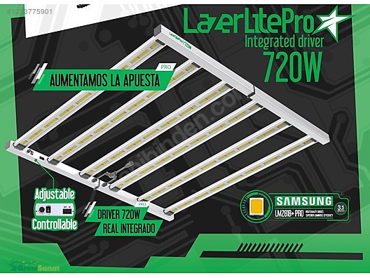 Lazerlite Pro 720W Full Spectrum Bitki Yetiştirme Led Lambası on