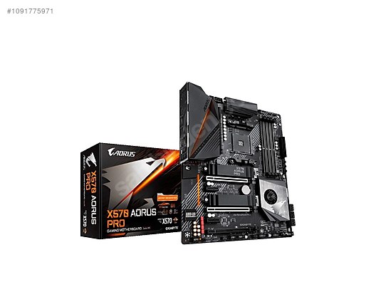 Ryzen 5 3600x cpu ve GIGABYTE X570 AORUS PRO anakart - İşlemci ve