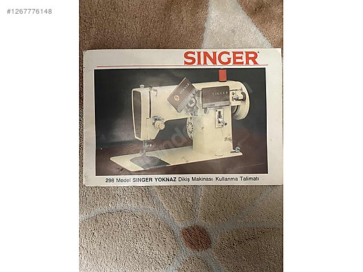 Singer Yoknaz 298 Model Dikiş Makinası on sahibinden.com - 1267776148