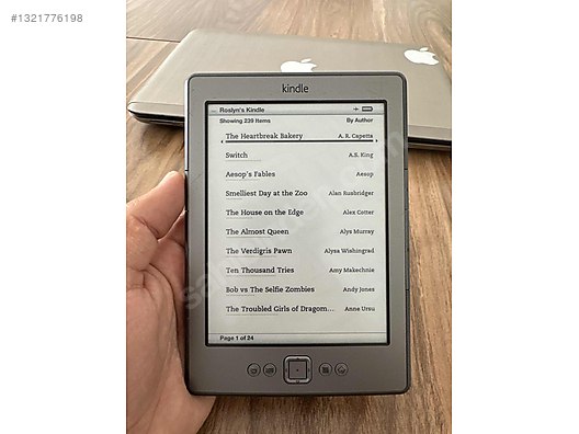 Kindle model No: D01100 - Amazon Kindle Kitap Elektroniği
