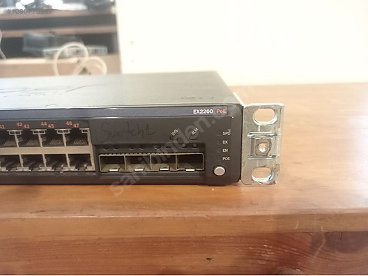 Juniper poe 48 port endüstriyel çıkışlı switch. - Switch, Hub & Splitter ilanları uygun fiyatlarıyla sahibinden.com'da