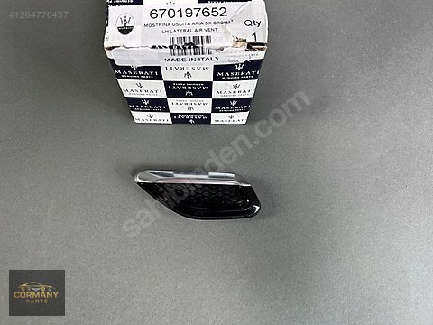 MASERATİ GRECALE ÇAMURLUK IZGARASI 670197651/670197652 - İlan ve