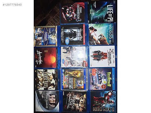 Toplu dvd ve blu-ray - Toplu Kitap ve Dergi Satışları sahibinden