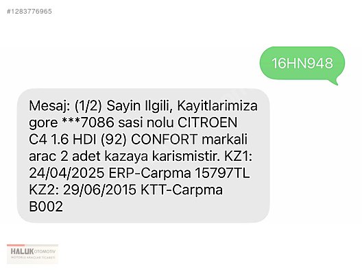 Vasıta / Otomobil / Citroen / C4 / 1.6 HDi / Confort Plus