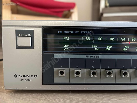 Sanyo Analog Masaüstü Radyo - Sanyo jt 260 L Deck radyo - 1326777005
