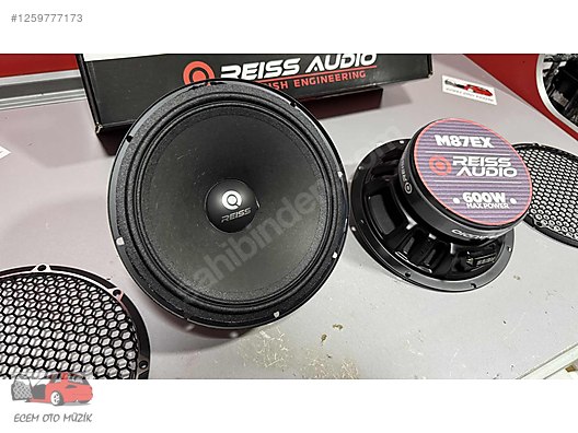 Hoparlör / Midrange / REISS M87EX 20 CM 300 RMS MITRENC sahibinden