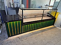 STATİK DEPOLU KASAP TAVUK MARKET ŞARKÜTERİ SÜTLÜK REYON DOLABI #1276777323