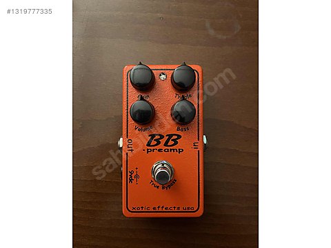 Xotic Effects BB Preamp Over Drive Pedalı on sahibinden.com