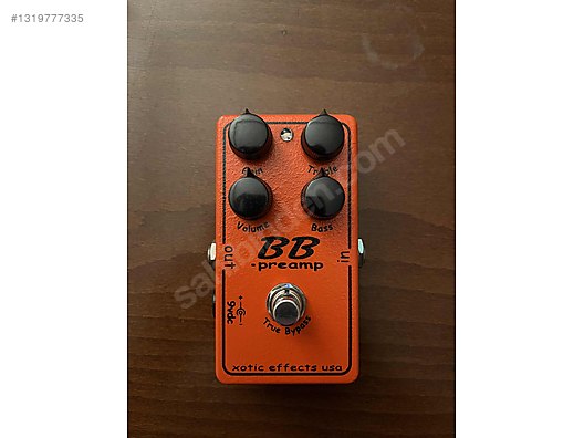Xotic Effects BB Preamp Over Drive Pedalı on sahibinden.com