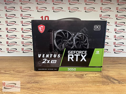 MSI VGA GEFORCE RTX 3050 VENTUS 2X XS 8G OC 8GB GDDR6 128 BİT