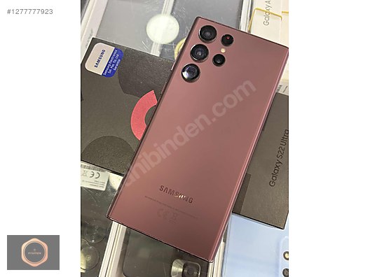 Resim Samsung S22 Ultra İkinci El TR | 512 GB | Kırmızı 