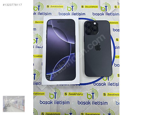 Apple / iPhone 16 Pro Max / İPHONE 16 PRO MAX 512 GB SİYAH PİL 98