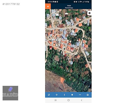HADİD EMLAK TAN KIZILÖRENDE KÖYİCINDE SATIKIK ARSA #1201778132