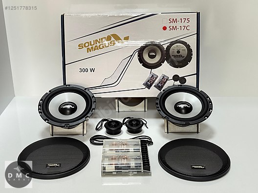 Hoparlör / Komponent / Soundmagus SM-17C 16Cm Komponent Sistem