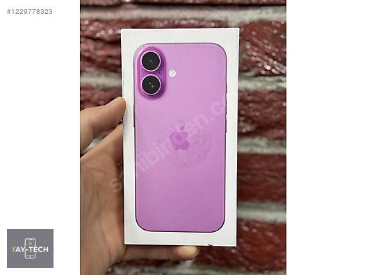 İkinci El ve Sıfır Alışveriş / Cep Telefonu & Aksesuar / Cep Telefonu / Apple / iPhone 16