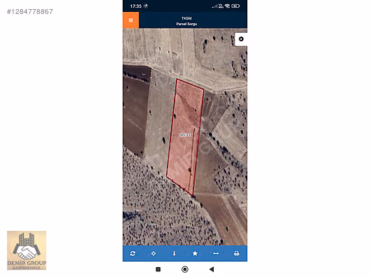 DEMİR GRUP'TAN AKÖREN/KARAHÜYÜK MH MÜSTAKİL HESAPLI TARLA #1284778867