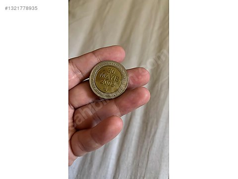 Koleksiyonluk 2002 hatıra parası sahibinden.comda - 1321778935