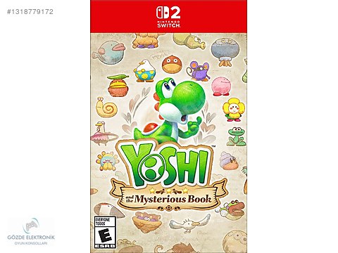 Yoshi and the Mysterious Book Nintendo Switch 2 GÖZDE ELEKTRONİK