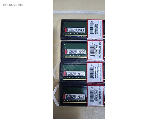 Sıfır) Kingston 8GB DDR4 3200MHz CL22 (KVR32N22S8/8) sahibinden