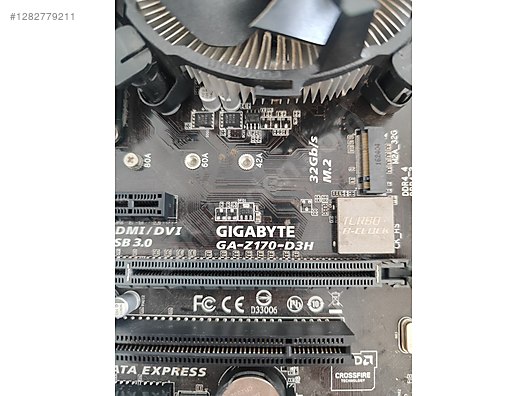 GİGABYTE GA-Z170-D3H anakart - Anakart ve Tüm Masaüstü Bilgisayar Parçaları sahibinden.com'da