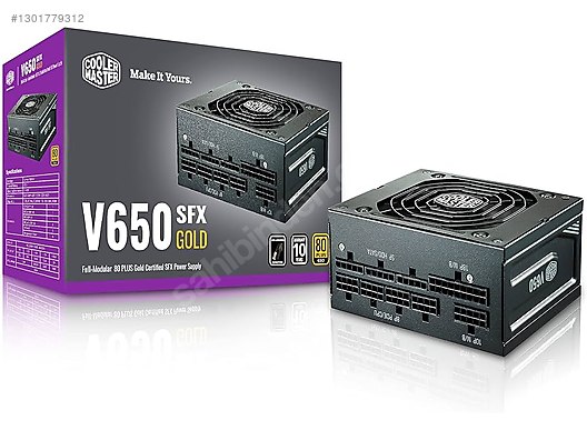 Cooler Master V650 SFX Gold 650W 80+ on sahibinden.com - 1301779312
