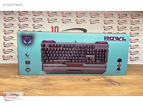 Rowl ROWL PULSATRİX RGMK-01 BLUE SWİTCH MEKANİK OYUNCU KLAVYESİ - Rowl ...