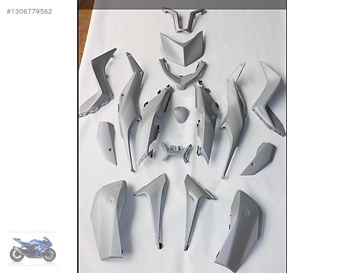 Grenaj / YAMAHA XMAX 250 / 300 2023 - 2025 UYUMLU MAT GRİ GRENAJ