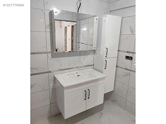 SIFIR) ALVİT marka seramik lavabo ve full mdflam - Banyo Dolabı ve Yapı Malzemeleri sahibinden.com'da