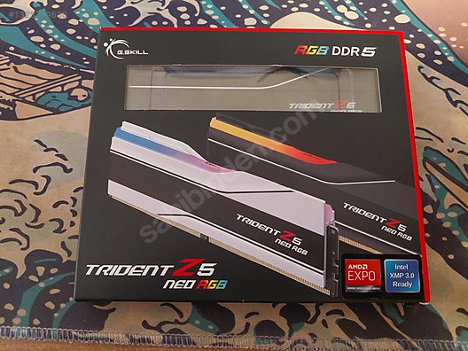 GSKILL 32GB (2x16GB) TZ5 NEO SİYAH DDR5 6000MHz CL36 1.35