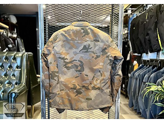 Triumph mcqueen waxed camo on sale jacket