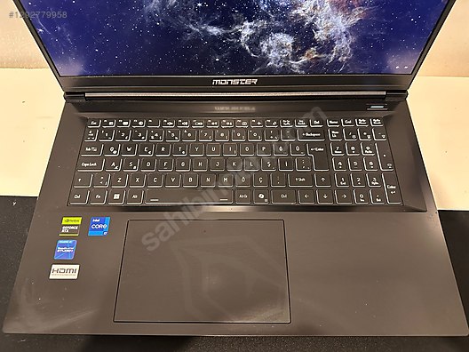 Intel Core 7 Monster Oyuncu Laptop - 1292779958