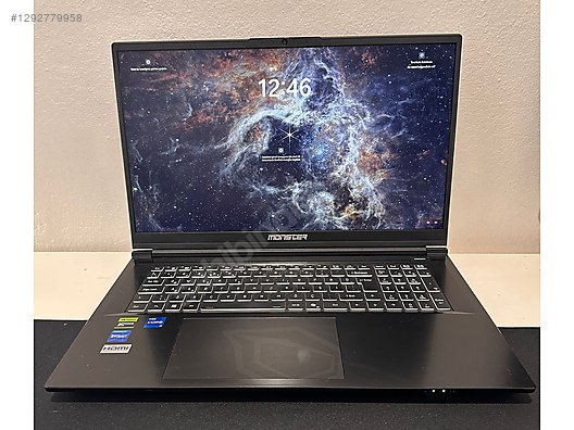 Intel Core 7 Monster Oyuncu Laptop - 1292779958