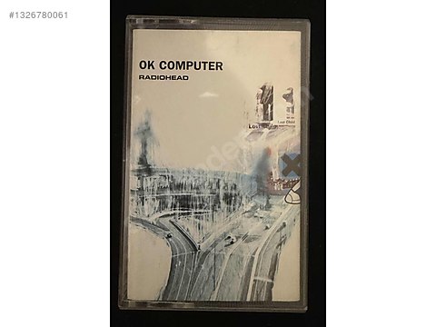 Radiohead -OK Computer Bandrollü Kaset - Müzik Kasetleri