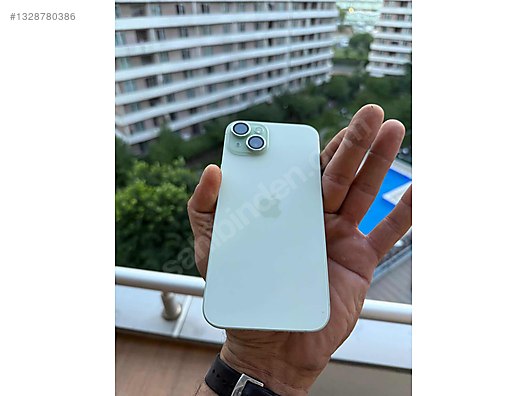 Apple / iPhone 15 Plus / Yeşil 15 plus Nokta çiziksiz tr