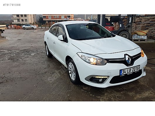 Renault Fluence 1 5 Dci Icon Elektronik El Freni Bir Haftalik Fiyat Sahibinden Comda