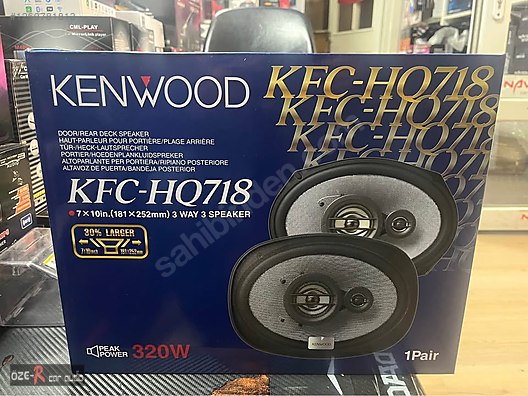 KENWOOD KFC-HQ718 ORJİNAL MAVİ ETİKET SIFIR KUTULU KAMPANYA
