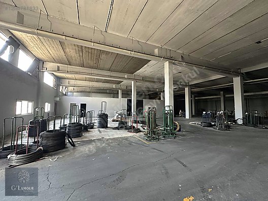 GG MURAT'TAN Tuzla Deri OSB'de 1000m2 Antrepo/Üretim Tesisi