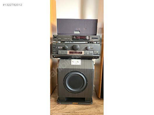 Technics SA-DX1050 DTS 5.1 Receiver + KODA Kule Hoparlör Seti